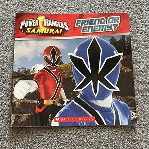 Scholastic Power Rangers Samurai: Friend or Enemy? Red and Blue Edition